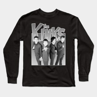 The Kinks // 60s Music Vintage Style // Long Sleeve T-Shirt